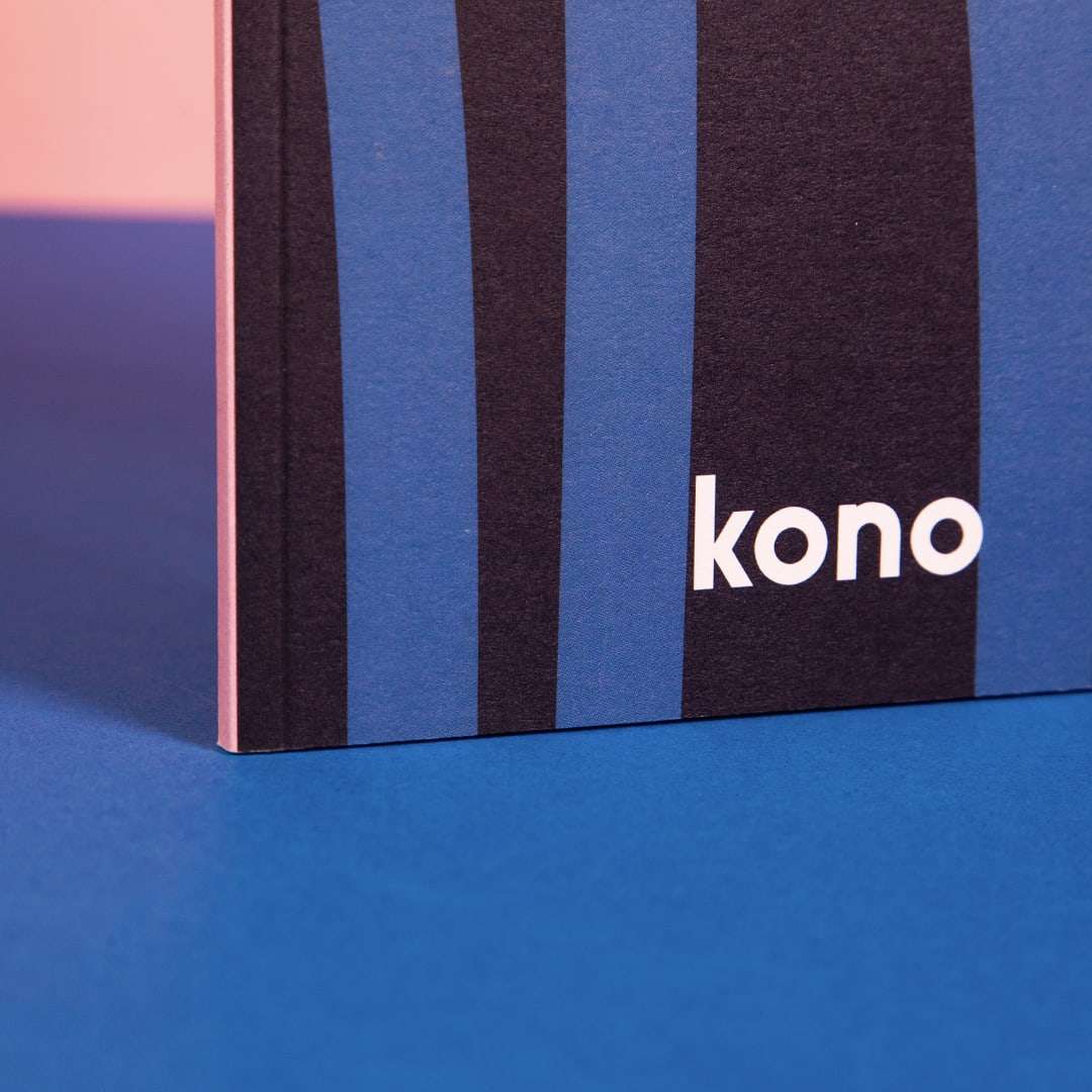 BluScrapes Notebook A5 -Dettaglio - Kono Books
