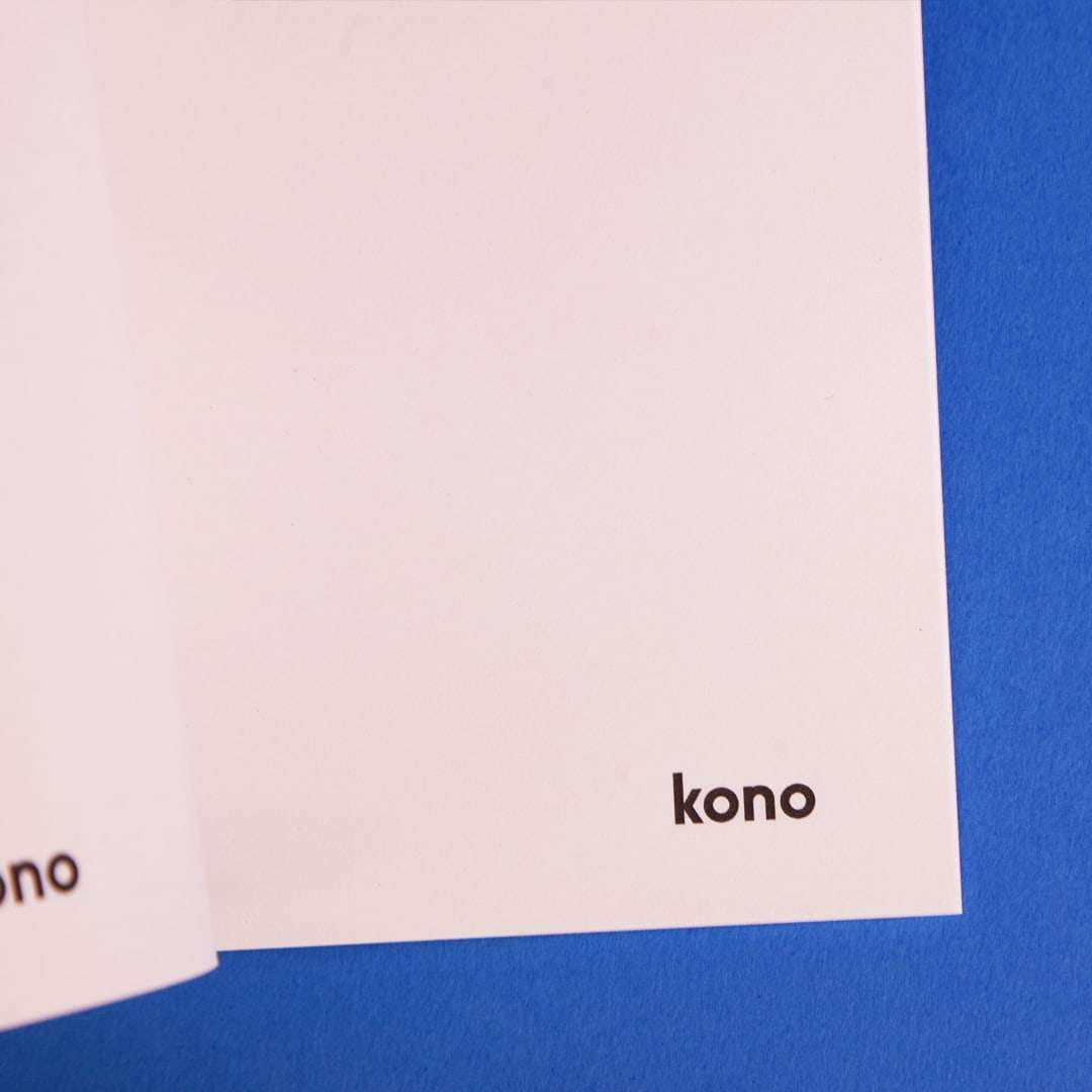 BluScrapes Notebook A5 -Pagine interne - Kono Books