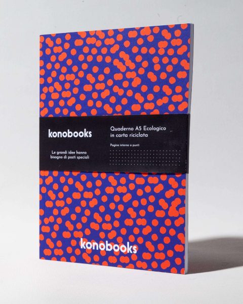Quaderno Puntinato Ecologico Colorato Konobooks