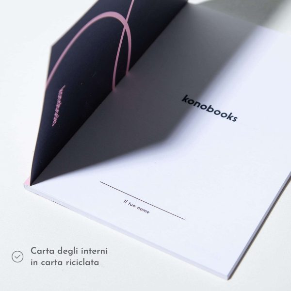Quaderno in carta riciclata - Quaderni ecologici Konobooks