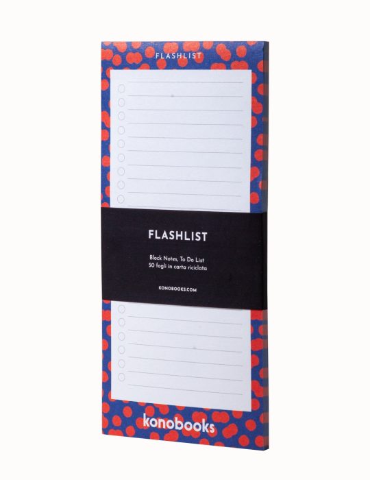 FlashList – Block Notes / To Do List in carta riciclata