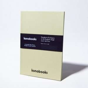 Quaderno Ecologico in Carta Kiwi - Quaderno in carta di riciclo Konobooksù