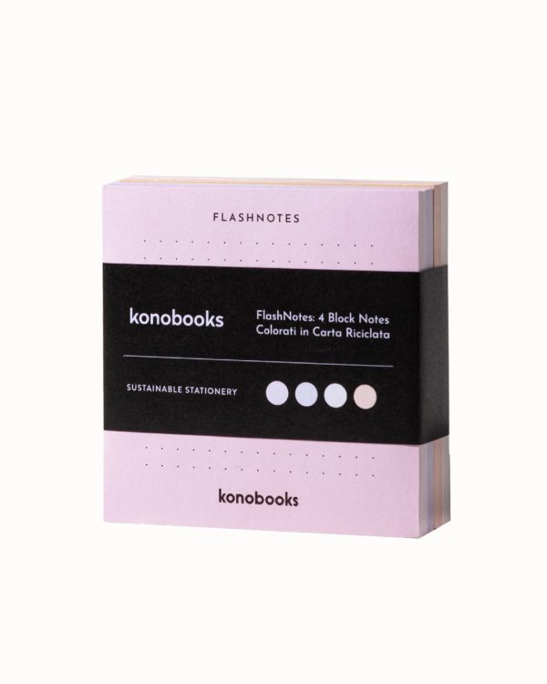 Block Notes in carta riciclata Konobooks - Flashnotes