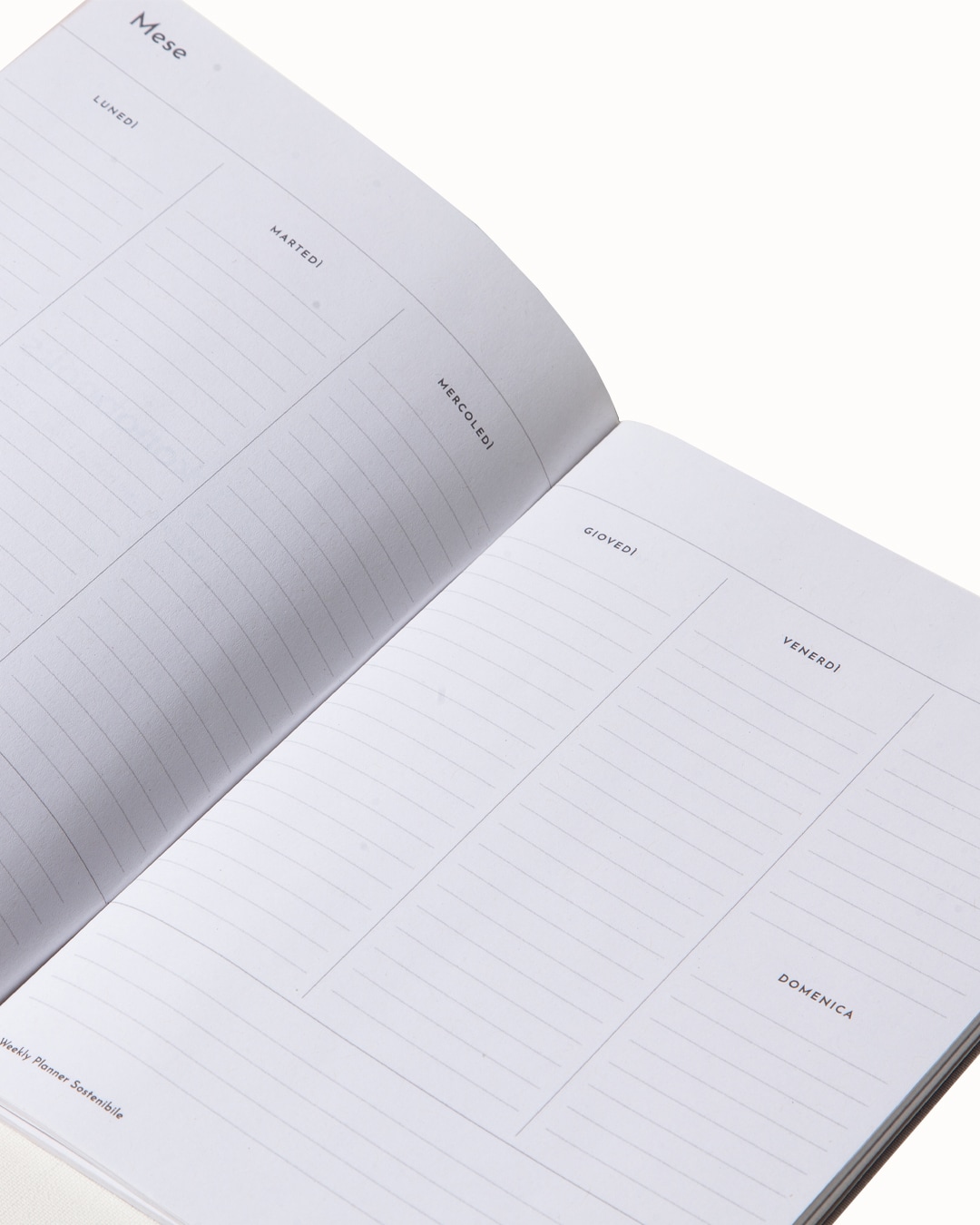 Planner Settimanale Verticale - Weekly Planner Konobooks Planner Settimanale Verticale - Weekly Planner Konobooks