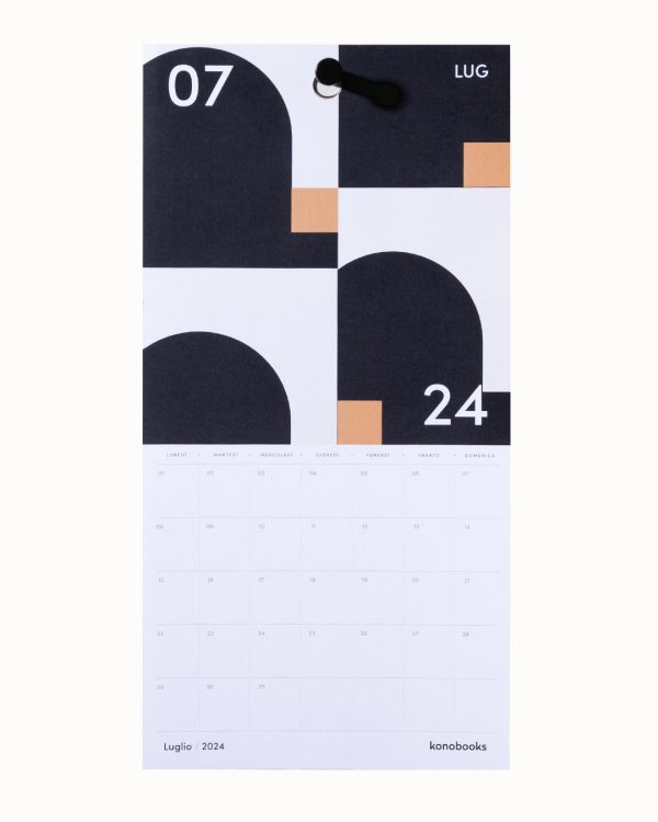 Calendario 2024 minimalista